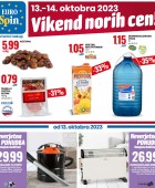 Eurospin vikend akcija do 14.10.
