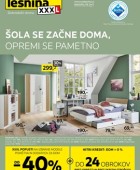Lesnina katalog Šola se začne doma, opremi se pametno