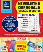 Hofer katalog od 16.10.