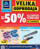 Hofer katalog Velika odprodaja od 4.12.