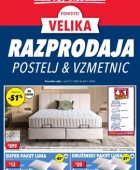 Harvey Norman katalog Velika razprodaja postelj in vzmetnic