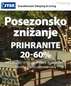 JYSK katalog Posezonsko znižanje do 1.9.