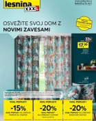 Lesnina katalog Zavese