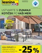 Lesnina katalog Zunanji kotiček