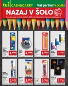 Tuš katalog Cash & Carry Nazaj v šolo