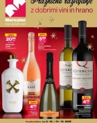 Mercator katalog Praznično razvajanje z vini in hrano