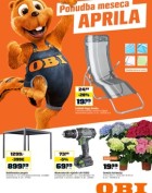 OBI katalog Ponudba meseca april 2026