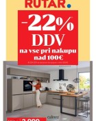 Rutar katalog -22% DDV na vse pri knakupu nad 100€