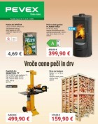 Pevex katalog Vroče cene peči in drv