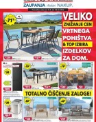 Harvey Norman katalog Veliko znižanje vrtnega pohištva