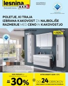 Lesnina katalog Poletje, ki traja – izbrana kakovost za najboljše razmerje med ceno in kakovostjo