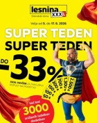 Lesnina katalog Super teden