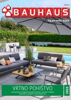 Bauhaus katalog Vrtno pohištvo