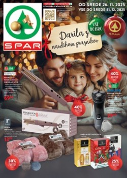 Spar in Interspar katalog Darila 2025