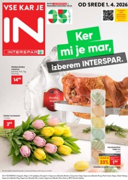 Interspar katalog Velika noč