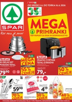 Spar katalog Mega prihranki do 16.6.