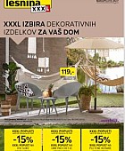 Lesnina katalog XXL izbira dekorativnih izdelkov
