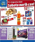 Eurospin akcija Sobota norih cen 14. 8.