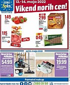 Eurospin vikend norih cen do 14. 5.
