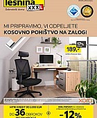 Lesnina katalog Kosovno pohištvo na zalogi do 11.2.
