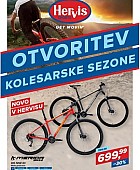 Hervis katalog Otvoritev kolesarske sezone