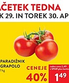 Spar in Interspar akcija za začetek tedna do 30.4. Spar in Interspar akcija za začetek tedna do 30.4.