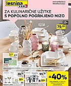 Lesnina katalog Pogrnjena miza Lesnina katalog Pogrnjena miza