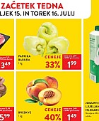 Spar in Interspar akcija za začetek tedna do 16.7. Spar in Interspar akcija za začetek tedna do 16.7.