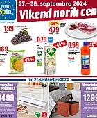 Eurospin vikend norih cen do 28.9. Eurospin vikend norih cen do 28.9.