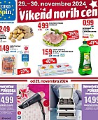 Eurospin vikend norih cen do 30.11. Eurospin vikend norih cen do 30.11.