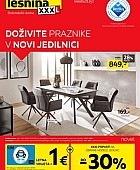 Lesnina katalog Doživite praznike v novi jedilnici Lesnina katalog Doživite praznike v novi jedilnici