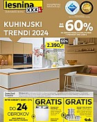 Lesnina katalog Kuhinjski trendi 2024