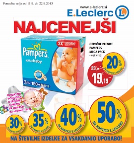 E-Leclerc katalog Maribor do 22.9.