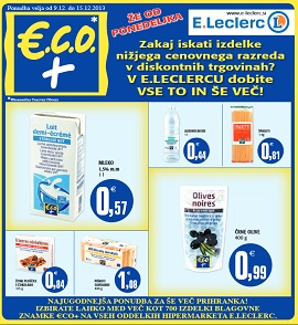 E Leclerc katalog ECO do 15.12.