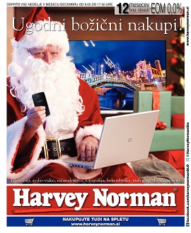 Harvey Norman katalog Božični nakupi