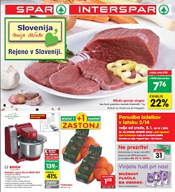 Spar in Interspar katalog do 14.1