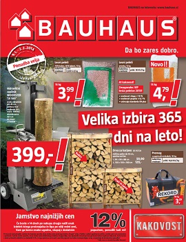 Bauhaus katalog Januar 2014