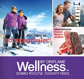 Oriflame katalog Wellness