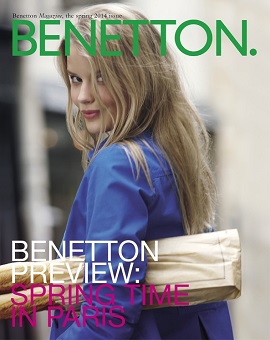 Benetton katalog Pomlad 2014