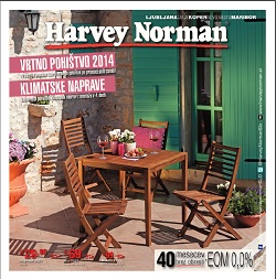 Harvey Norman katalog Vrtno pohištvo 2014