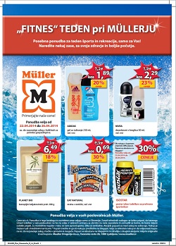 Muller katalog Fitnes teden