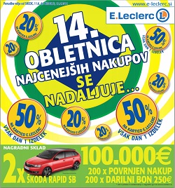 E Leclerc katalog Maribor do 22. 6.