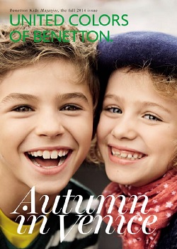 Benetton katalog otroci jesen 2014