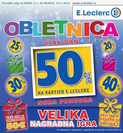 E Leclerc katalog Ljubljana do 16.11.