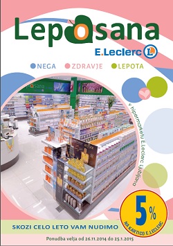 E Leclerc katalog Leposana do 25. 1. 2015