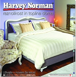 Harvey Norman katalog Raznolikost in toplina doma