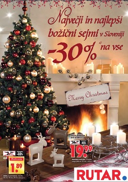 Rutar katalog Največji božični sejem v Sloveniji