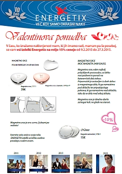 Energetix katalog Valentinova ponudba 2015