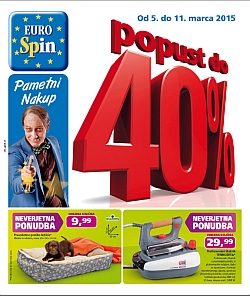 Eurospin katalog Popust do 40 %