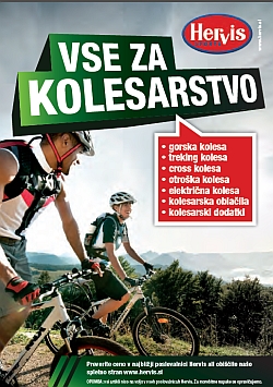 Hervis katalog Vse za kolesarstvo
